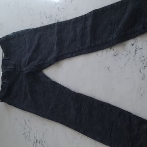 Pilcro and the letterpress serif black pants 29x26